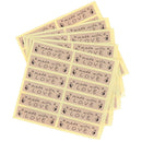 60pcs Hand made with love Seal Stickers for DIY Gift Cookie Packaging Labels  L