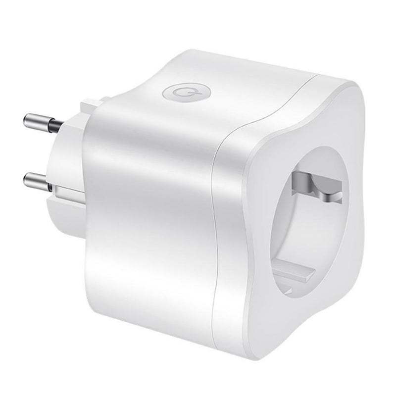 Smart EU Plug WiFi Smart Socket Power Monitor Switch for Google Home/Alexa