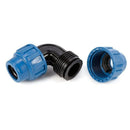 25 mm CONNECTING ELBOW / ELBOW 90 degree CONNECTION a COMPRESSION, TUBULAR  L8C7