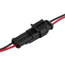 5 Sets Portable Car Professional Durable AWG Waterproof 2 Pin Connector Plug