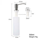 Kitchen Sink Soap Dispenser Countertop Liquid Dish Soap Dispenser Bottle