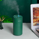 420ml Air Humidifier Car USB Charging Aroma Essential Oil Diffuser (Green) A