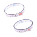 2 Pieces Miter Saw Track Tape Metric Ruler Middle(1M-0-1M) Positive (0-1M)