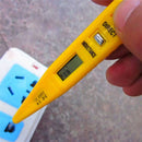 1PCS LCD Digital AC/DC Voltage Detector Continuity Tester Pen 12-240V JR