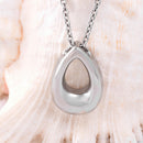 Keepsakes Teardrop Cremation Urn Jewelry Pendant Memorial Ashes Holder