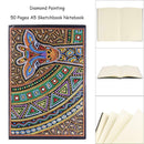 DIY Giraffe Special Shaped Diamond Painting 50 Pages A5 Sketchbook Notebook