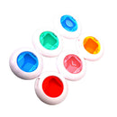 6Piece Camera Filter Lot Orange/Blue/Red/Green for Instax mini8/8+/9/7s/kt