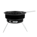 Mini Portable Round Camping Bbq Barbecue Grill Stand Stove Outdoor Camping  E6L4