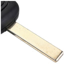 2 BTN Remote Key Fob +Transponder Chip For Peugeot 307 ID46 P/N 73373067C F9Q1