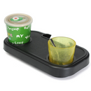 Chair Lawn Black Cup Holder For Zero Gravity Patio Lounge Pool Beach Side Tray--