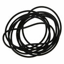10 Pcs Black Rubber Oil Seal O Ring Gasket Washers 40mm x 37mm x 1.5mm Y6J5