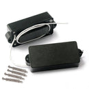 4 String Closed Bass  Pickup Black for Bass Guitar, Easy to Install