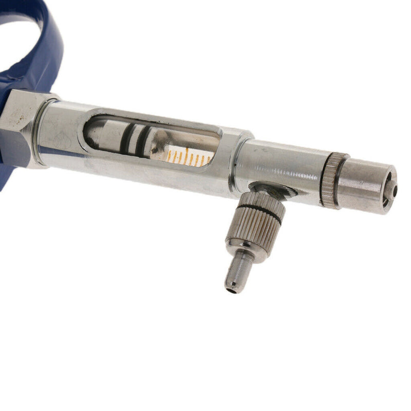 2ml Metal Continuous Injection Self Refill Vaccinator Poultry Livestock Syringe