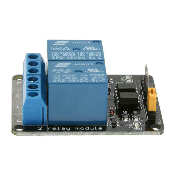 DC 5V 2 Way Relay Driver Control Module PLC Controller Board for Arduino