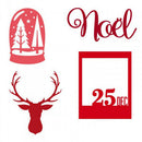 Christmas Cutting Dies for DIY Scrapbooking Album Stencil Xmas Gift (H4252) A