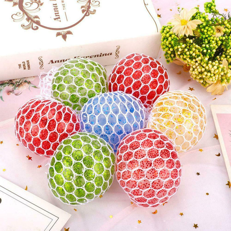 Ball Fluorescent Squash Xmas Sticky Target Ball Decompression Novelty-Hot