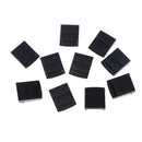 10Pcs 25mm Cam buckles plastic black toggle clip backpack straps webbing  Z