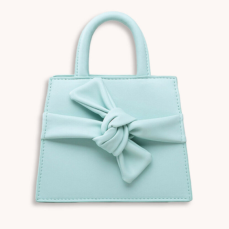 Portable Shoulder Top-handle Clutch Mini Lady PU Messenger Bag Sweet Wristlets
