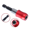 60mm Hex Shank Quick Release Handle Screwdriver Bit Holder Extension Bar Rod Del