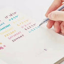 Gel Pens 8Pcs Lot Color Ink Maker School Office Supply Writing Station BSK