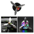 Perfume Diffuser Air Force 3 Propeller Shape Air Freshener Vent Clip Car ICN