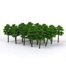 80Pc Plastic Green Trees Train Railways Park Architecture 1/150 1/200 1/250