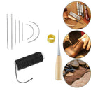 7pcs Hand Repair Upholstery Sewing Needles Set Carpet Leather Curved Canvas NEW