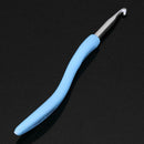 8pcs/set Soft Handle Colorful Aluminium Crochet Hooks Knitting Needles Kits