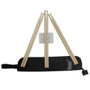 Drum Set Accessories 6Pcs Nylon Drum Sticks + 6Pcs Drum Damper Gel Pads Muf