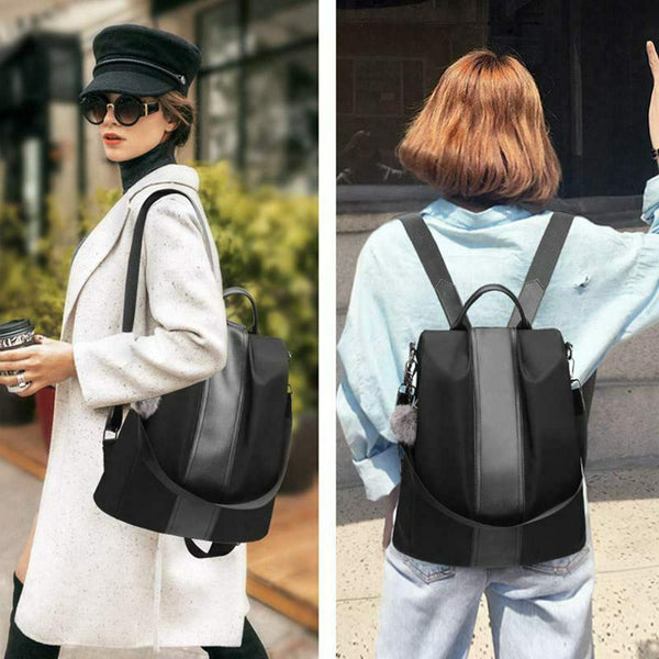 Women Backpack Purse Waterproof Anti-theft Rucksack Lightweight School Shou R5L7