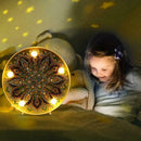 DIY Special Full Drill LED Diamond Painting Light Mandala Cross Stitch Lamp