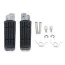 1 Pair Front Footpegs Rest Pegs Mini Pedals Fit for Yamaha FJR 1300 FZ1 FZ6