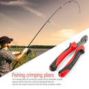 Red Black Handle High Carbon Steel Cable Wire Stripper Cutter Crimpers