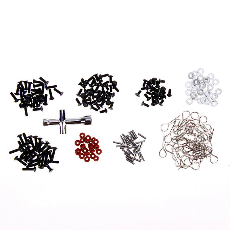 Car Universal Screws+Tire Tool+Anti-slip O Shape Ring+Connector Bolt+Pad A