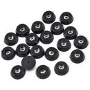 10x Conical Recessed Rubber Feet Bumpers Pads For Furniture Table Chair Desk D6