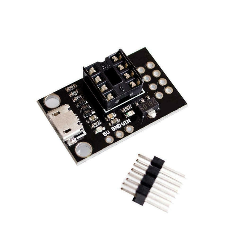 Mini ATTINY85 Micro USB Development Programmer For Tiny85 DIP 20PU D5F6 8IC M6G7