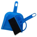 5X(Desktop Keyboard Clean Mini Brush Dust Pan Set Blk Blue K9S1)