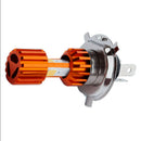 LED Motorcycle Bike Car H4 3 COB HI/Lo Beam Headlight Lamp Bulb Kit 2000LM 6000k