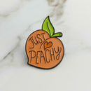 Creative Cartoon Fruit Orange Brooch Jacket Enamel Pin Badges Jewelry Gift