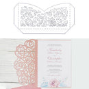 Rose Flower Border Cutting Dies Crafts Die Cuts DIY Scrapbooking Decor EmbossiJR