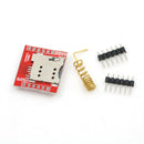 Smallest SIM800L GPRS GSM Module MicroSIM Card Core BOard Quad-band TTL Por  Bj