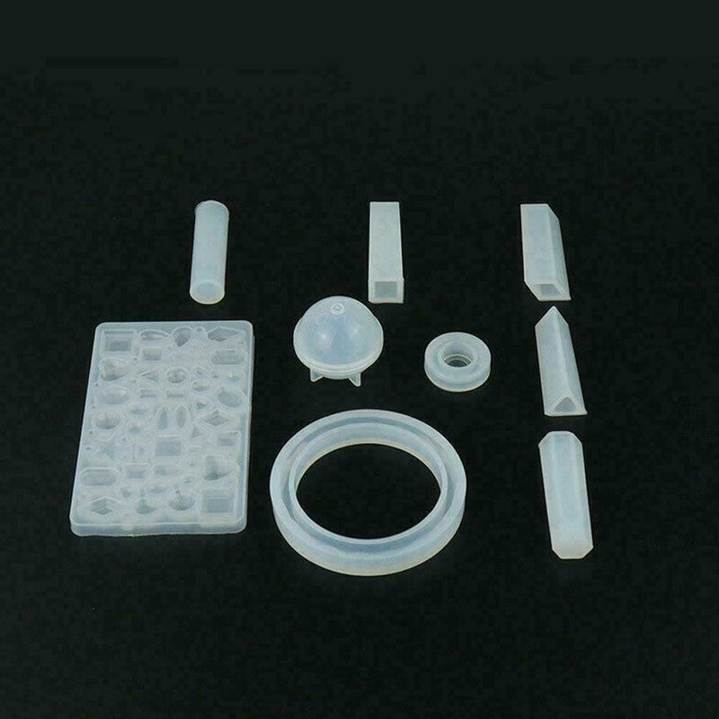 1* 147Pcs/Set Crystal Glue Mould Kit For DIY Handmake R9X6