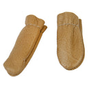 3 Pairs Leather Finger Cots Covers Sleeves for Fingers Protection