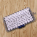 100Pcs Set Quick Blow Glass Tube Fuse Assorted Kit Fast-blow Glass Fuses HPL
