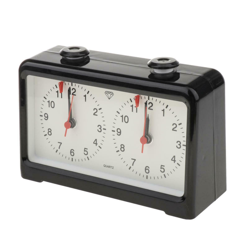 Retro Analog Chess Clock Timer - Battery Chess Clock with Large Easy-to-Read