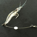 5pcs/lot Shrimp Soft Lure 9cm/6g Fishing Artificial Bait With Glow Hook Swi O3N7