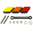 3 Grille Badge Car Exterior Tri Color Accessories DIY  For 4Runner