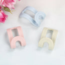 5Pcs Mini Plastic Non-slip Clothes Hanger Home Easy Hook Closet Organizer JR