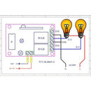 2CH 433MHz Learning Code Receiver with Digital Wireless Remote Control RC Switch
