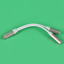 Audio Splitter Converter Adapter Cable USB Type-C To 3.5mm Jack AUX Headphone 3C
